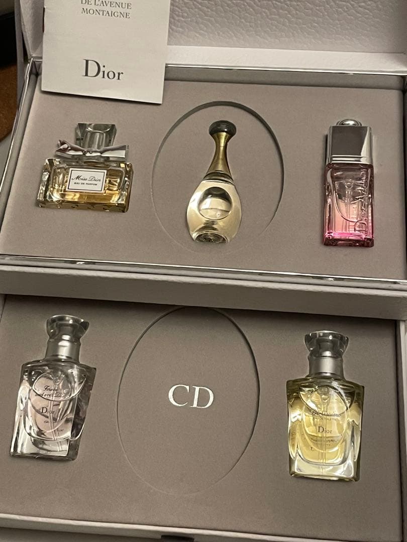 【新品】Dior ミニ香水セット