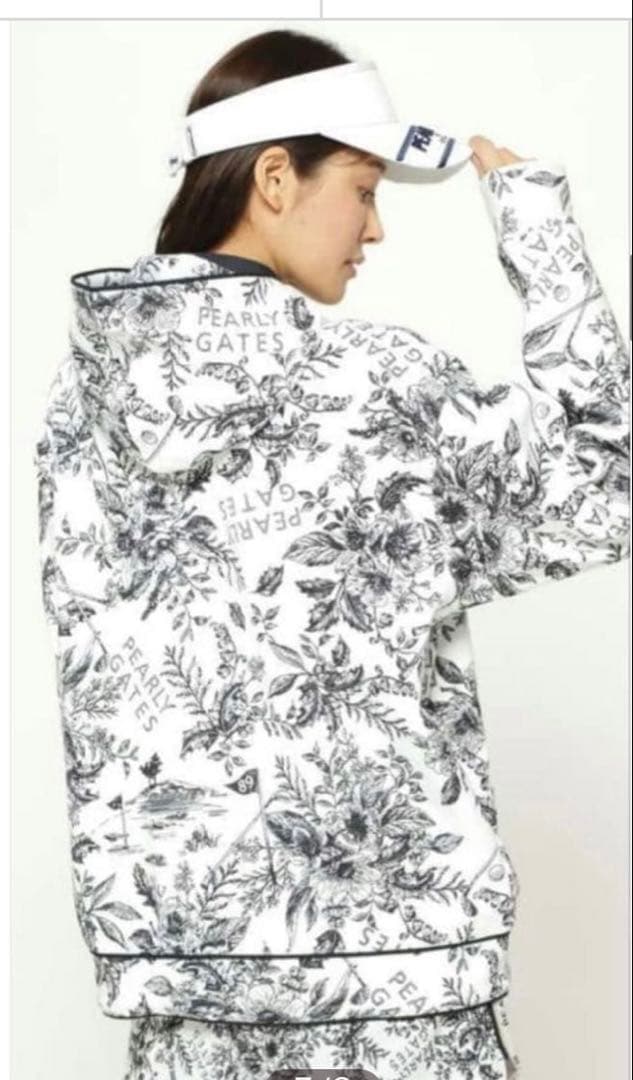 新品タグ付き　PEARLY GATES 花柄ジャケット サイズ1 サーモライト