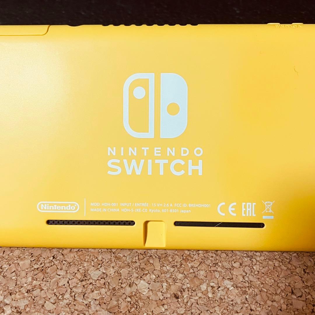 Nintendo switch ライト／イエロー 充電ケーブル（社外）２台