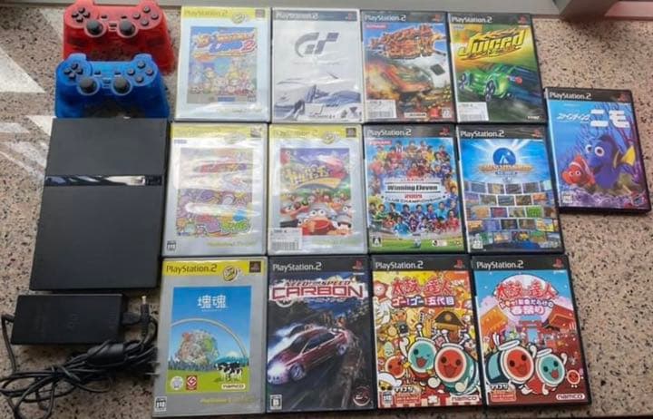 PS2 プレイステーション2 ソフト太鼓の達人 タタコンセット売り