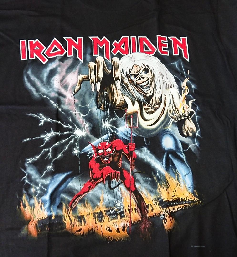 IRON MAIDEN / アイアンメイデン バンドTシャツ 未使用☆魔力の刻印