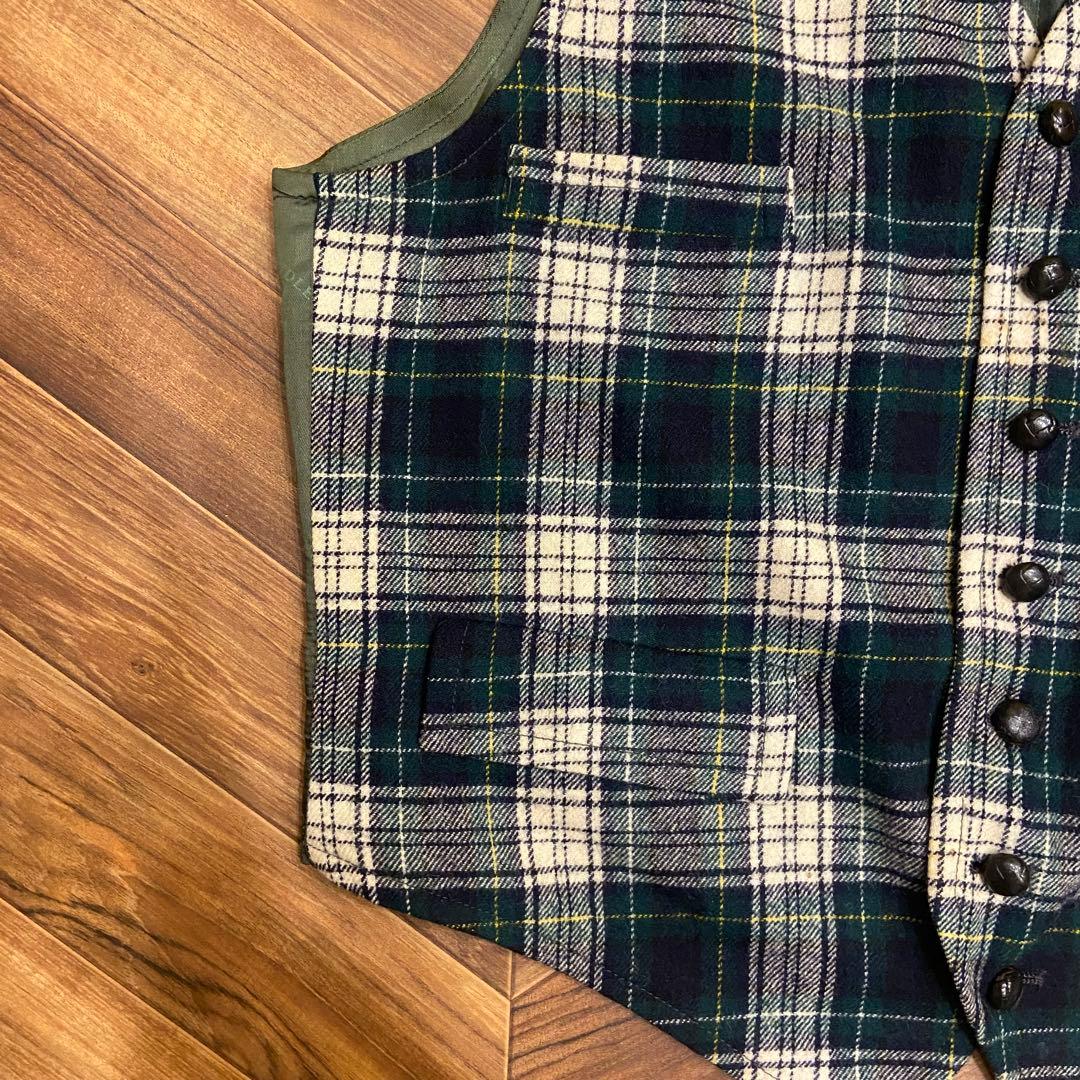 50s PENDLETON ペンドルトン ウール ベスト ワンサイズ