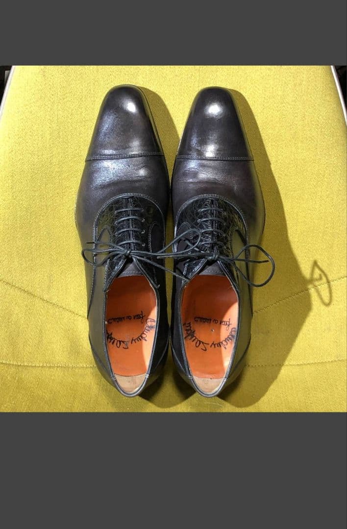 SANTONI　クロコダイル　6サイズ 25cm 美品　サントーニ