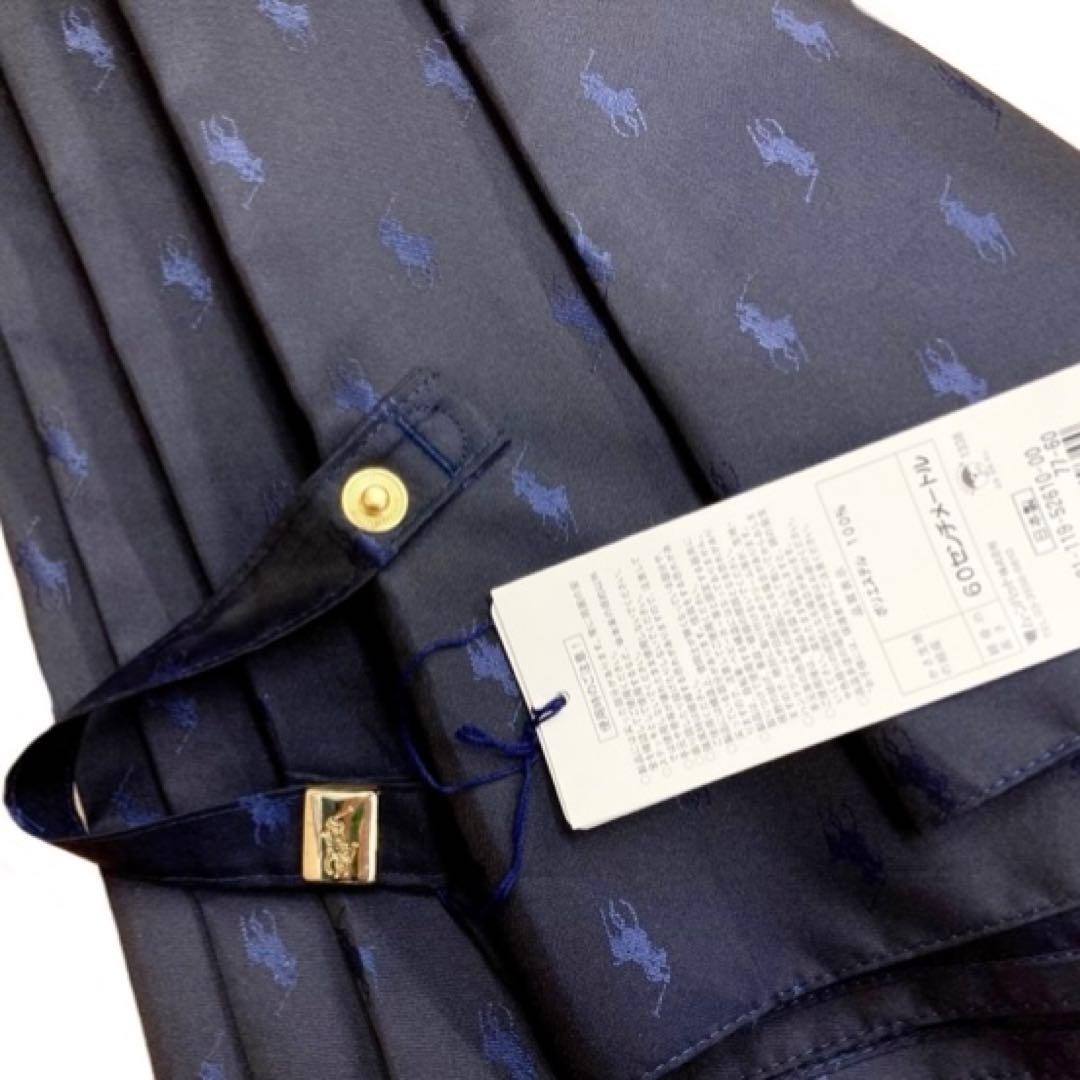 ポロラルフローレン長傘60cm濃紺UVタグ付き新品