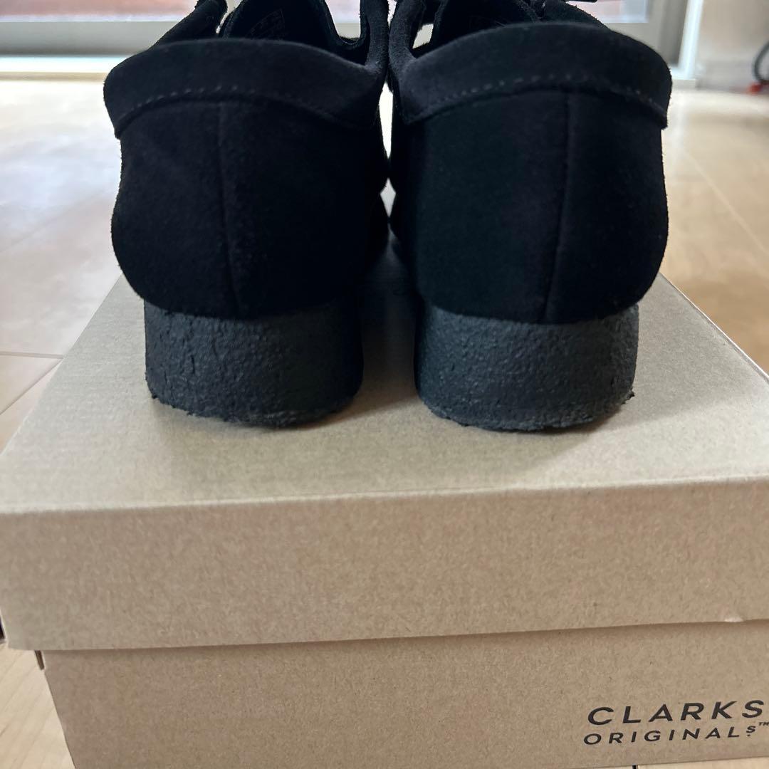 Clarks ブラック　ワラビー