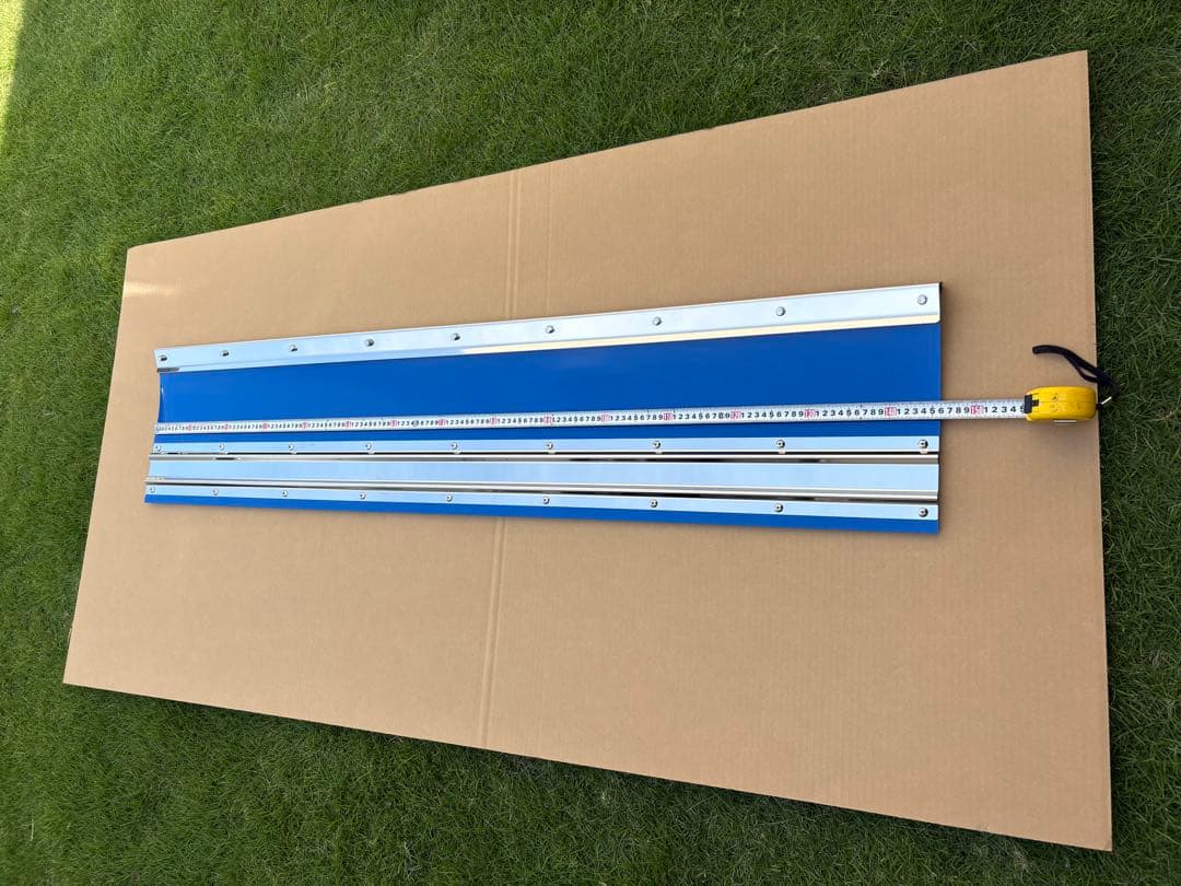 サービス品　軽トラック長タレ　一枚物　青ゴム　ステンレス　ハイゼット　キャリー等