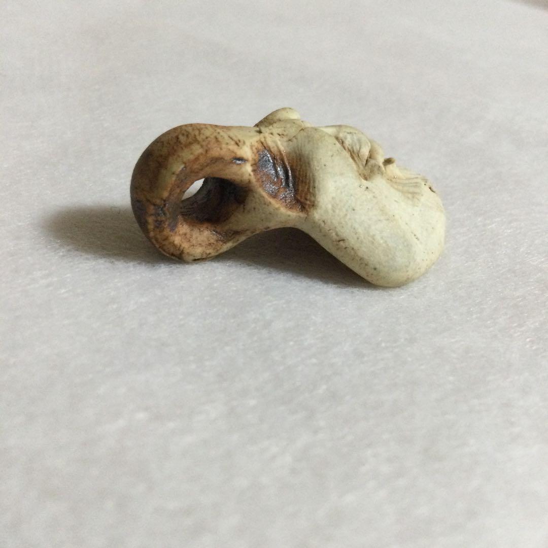 呪物　御守り　顔　ペンダントヘッド