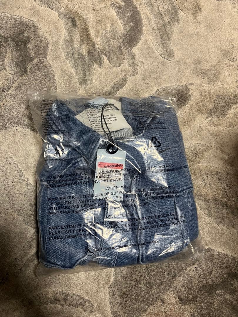 新品 ナイキ ドレイク ノクタ オパール デニム シャツ ジャケット L