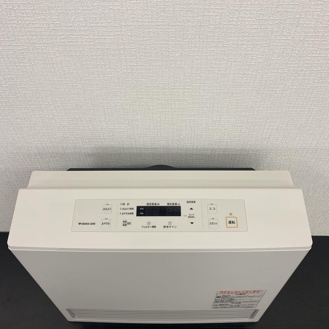 送料込み＊ リンナイ 都市ガス ガスファンヒーター 2021年製＊1120-1