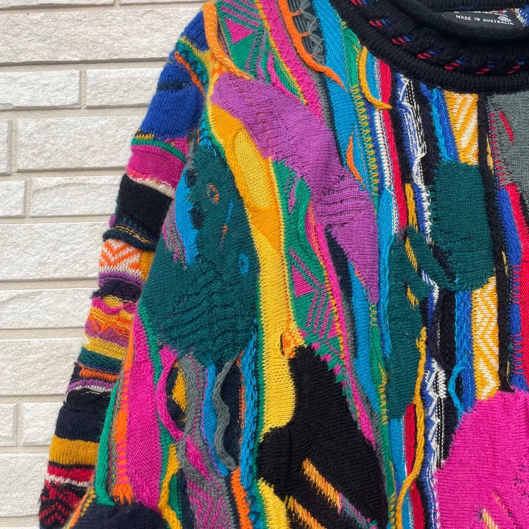 COOGI　セーター　L　3D　ウール100　オーストラリア製