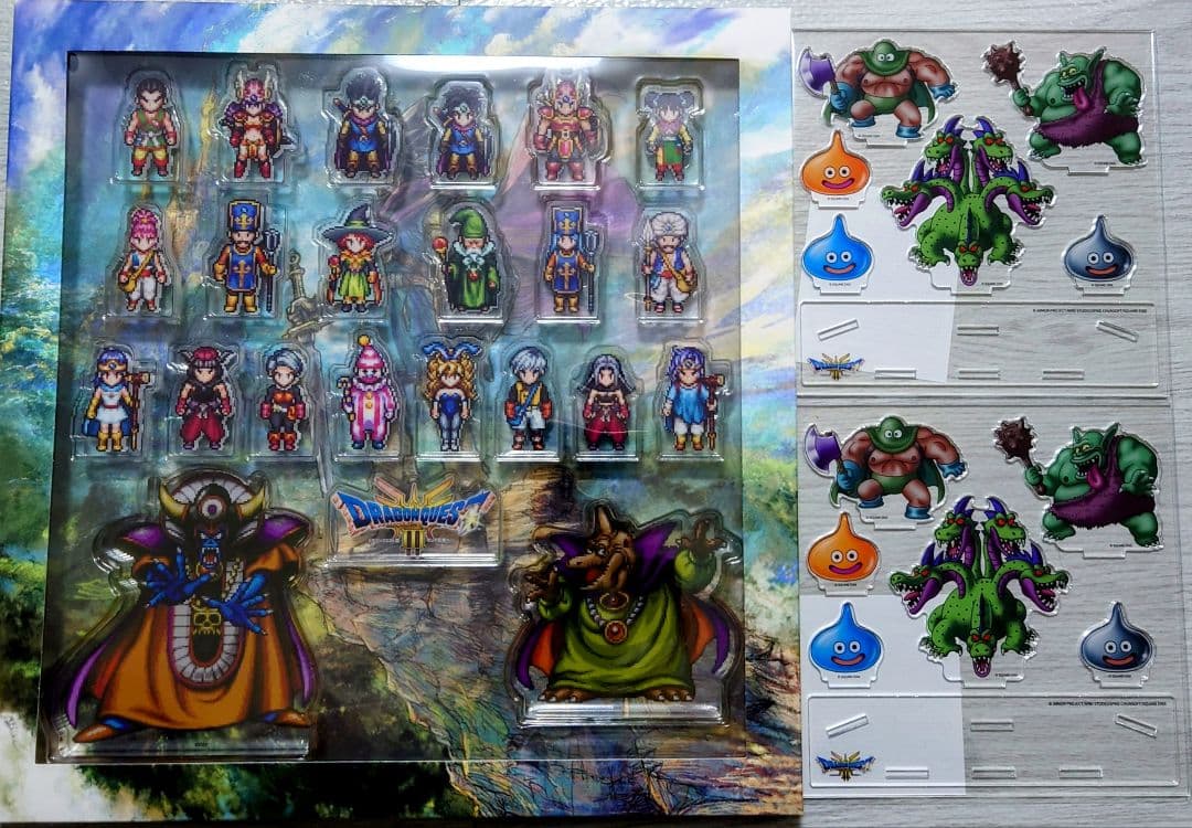 ドラゴンクエスト3そして伝説へ…　アクリルスタンド　アクリルブロックコンプリート