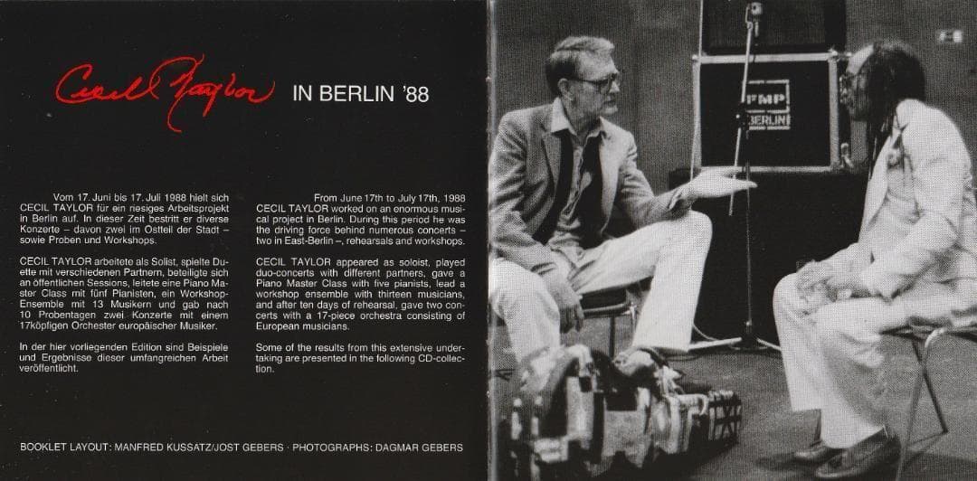 その他 Cecil Taylor & Derek Bailey