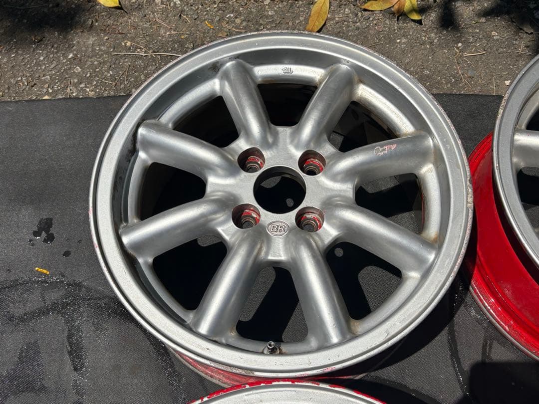 BR ブラックレーシング ホイール 15×6.5Jオフセット40 4穴