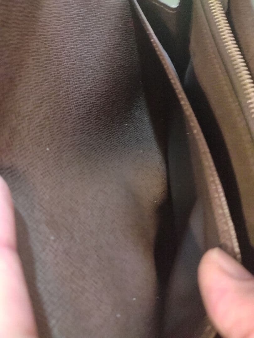 美品✨️ルイヴィトン　ダミエ　エベヌ　サラ　カード10枚　長財布　折り財布