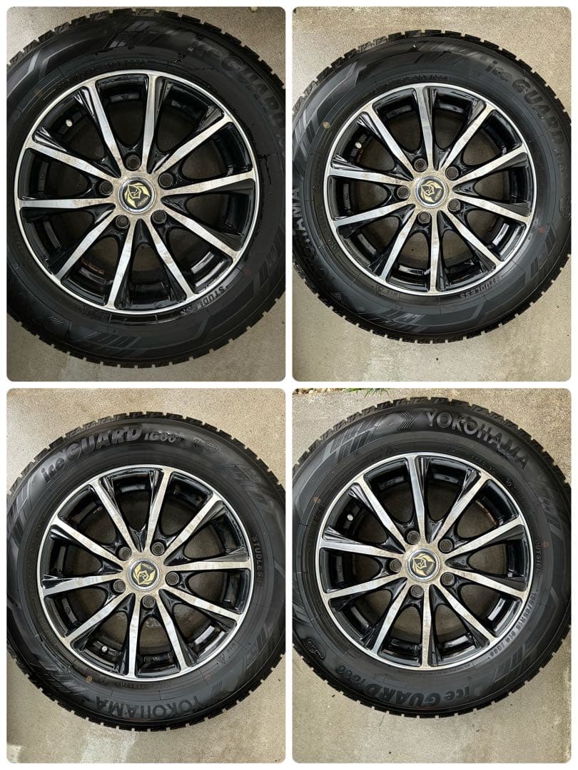 ヨコハマタイヤ スタッドレス4本セット 195/65R15