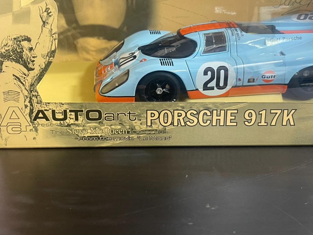 ミニカー 1/18 Porsche 917K スティーブ・マックイーン