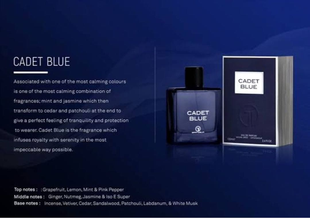 【新品】Cadet Blue メンズ香水 正規品
