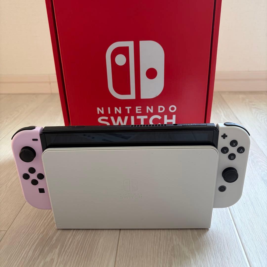 美品　Nintendo Switch（有機ELモデル)