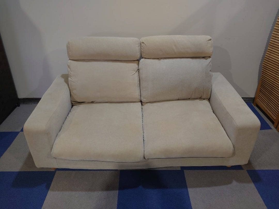 東京都23区送料込‼️無印良品2人掛けソファ(TP04572)