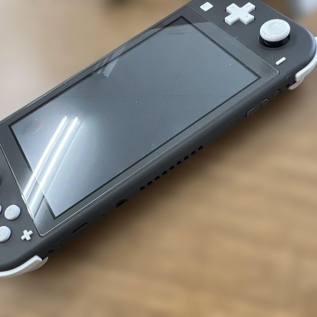 415 Nintendo Switch Lite グレー 本体　充電器付き