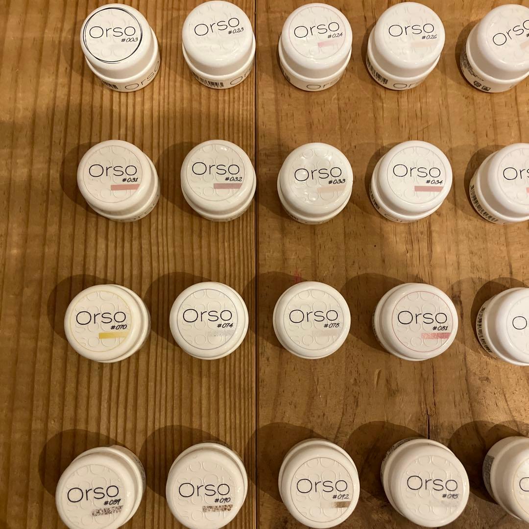 orso オルソ　カラージェル　31色セット