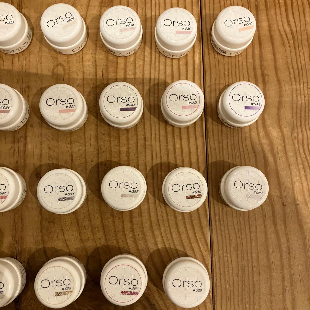 orso オルソ　カラージェル　31色セット