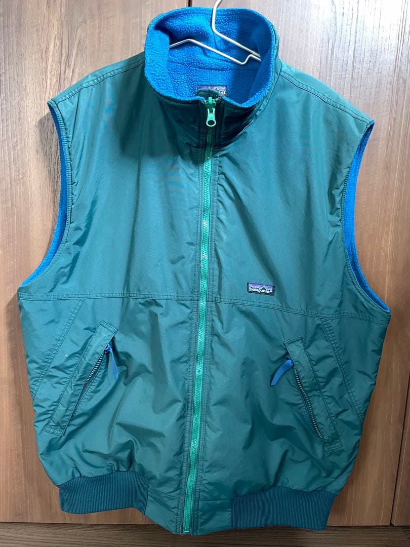 トップス 90s Shelled synchilla Vest Huntergreen L