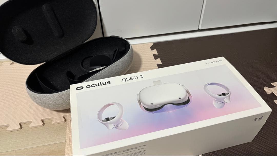 【ケース付き】 Quest 2 VRヘッドセット