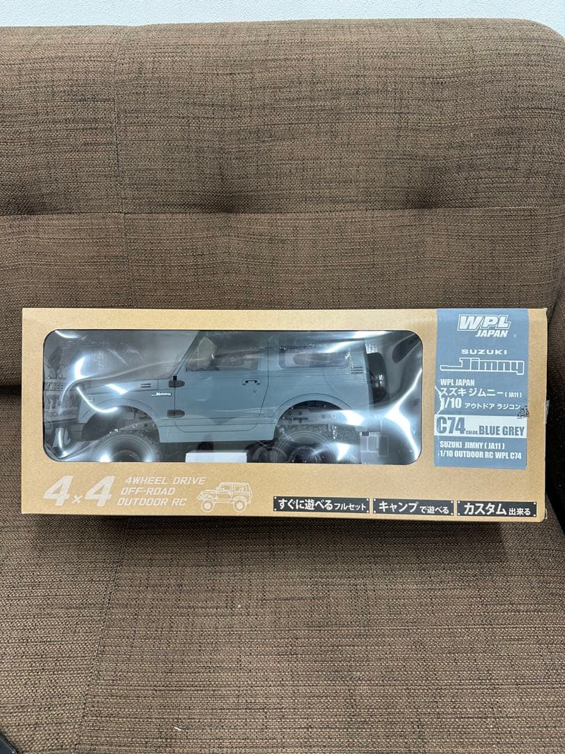 ④【未開封　スズキ ジムニー〔JA11〕 1/10アウトドアラジコン C74