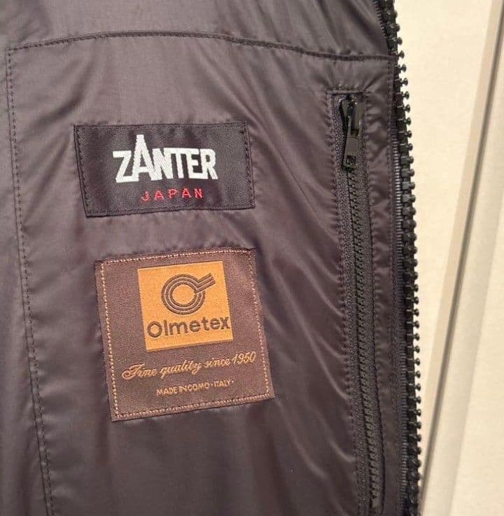 Graphpaper × ZANTER DOWN VEST ブラック