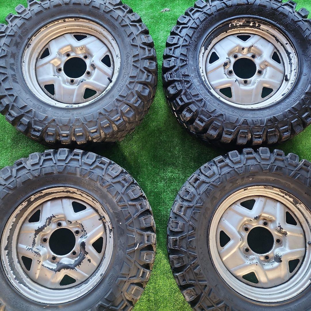 ジムニー(ゴツゴツ)タイヤー　山道　Ja11