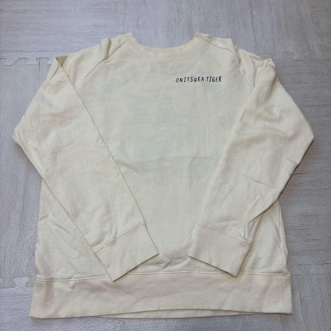 最終お値下げ❗️早い者勝ち❗️オニツカタイガー 刺繍 トレーナー Sサイズ
