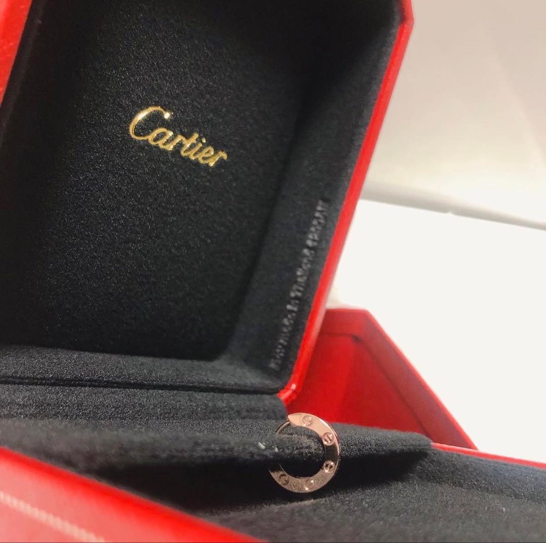 【たまか】カルティエ　ラブ　シングルピアス　cartier