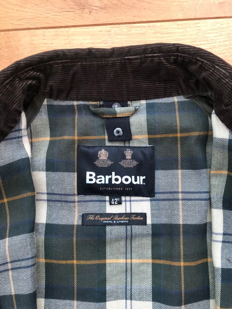 Barbour／BEDALE SL 2layer＋FUR LINER／42