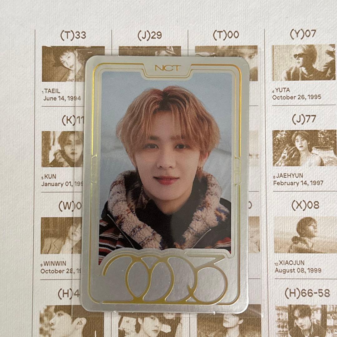 nct2023 スペシャルイヤーブックカード　クン　トレカ