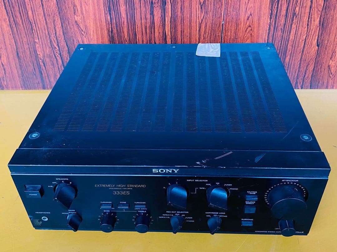 SONY 333ES アンプ