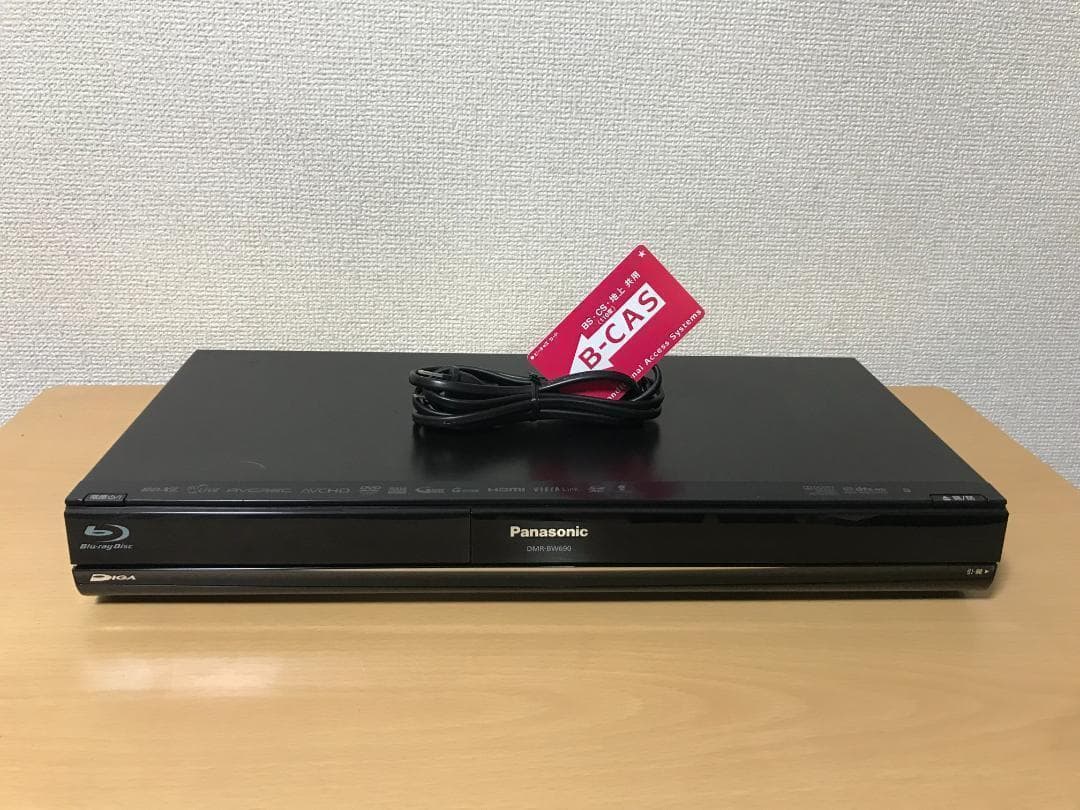 パナソニック ブルーレイレコーダー 「DMR-BW690」 動作品①