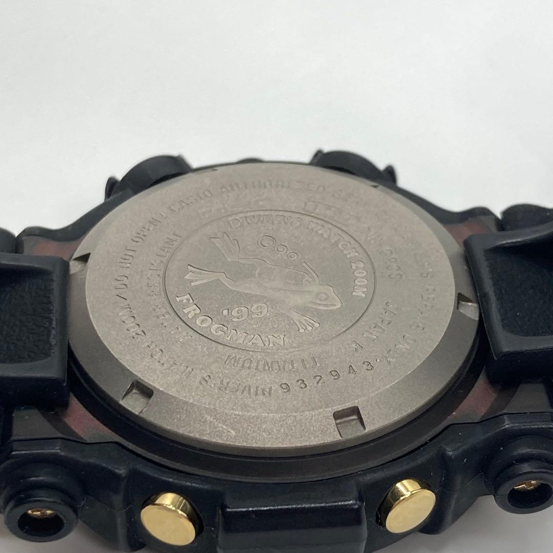 ✨美品✨G-SHOCK FROGMAN '99 DW-8200 黒金蛙