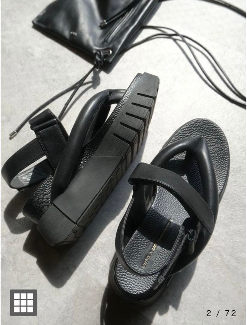 UN3D × UNITED NUDEコラボ⭐︎バックストラップトングサンダル厚底