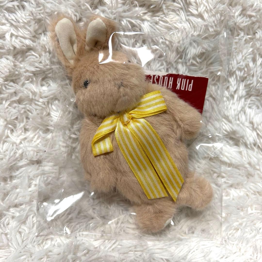 【未使用】ピンクハウス うさぎ　ぬいぐるみ　ブローチ