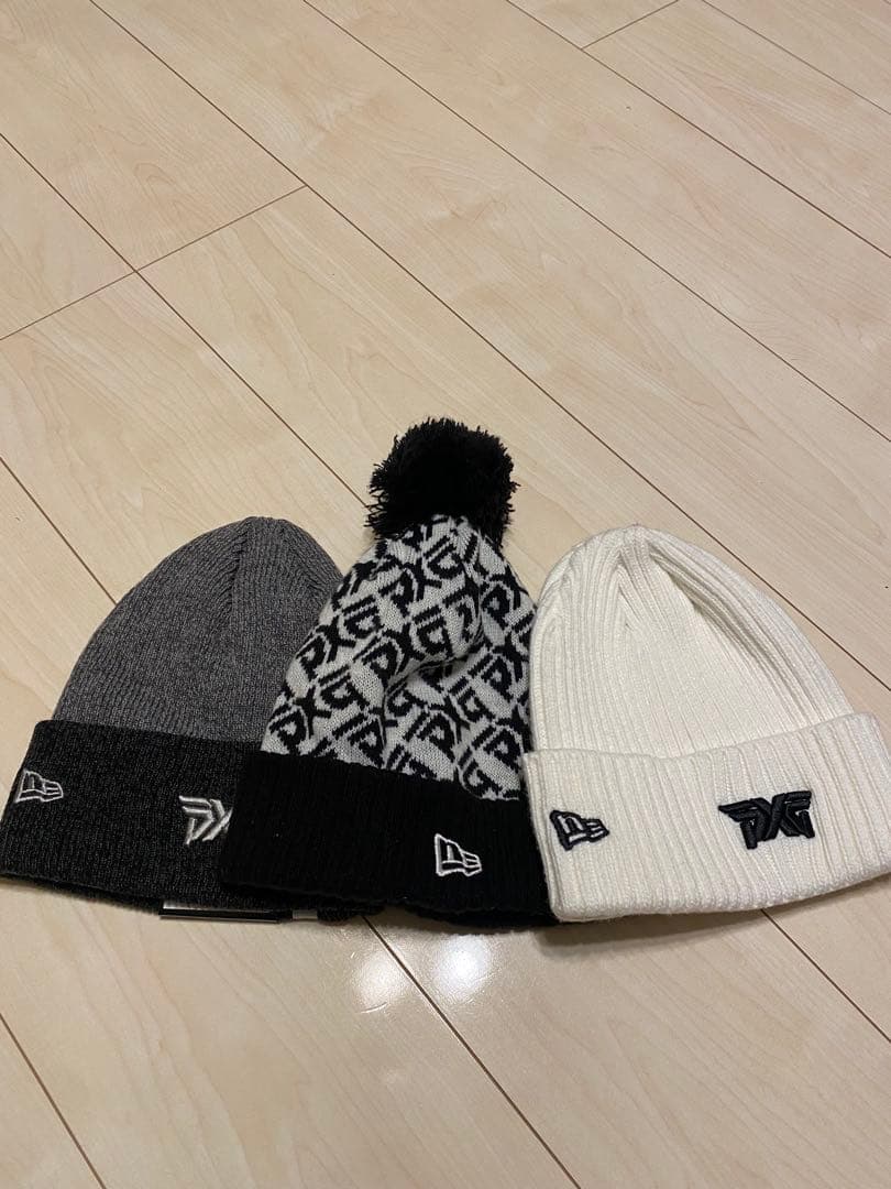PXG ニット帽 3点セット