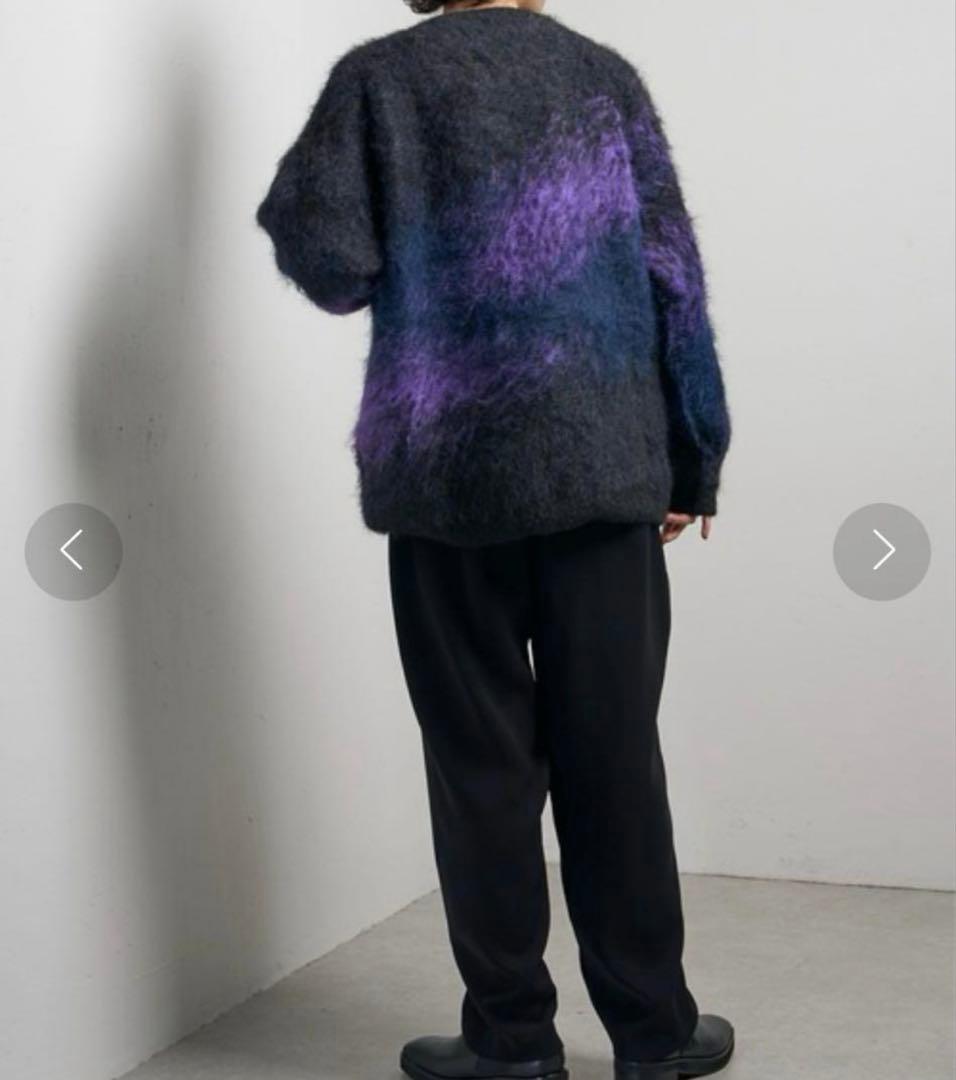 ナ*ギ様 Lui's グラデーション シャギーニット クルーネック起毛 ルイス