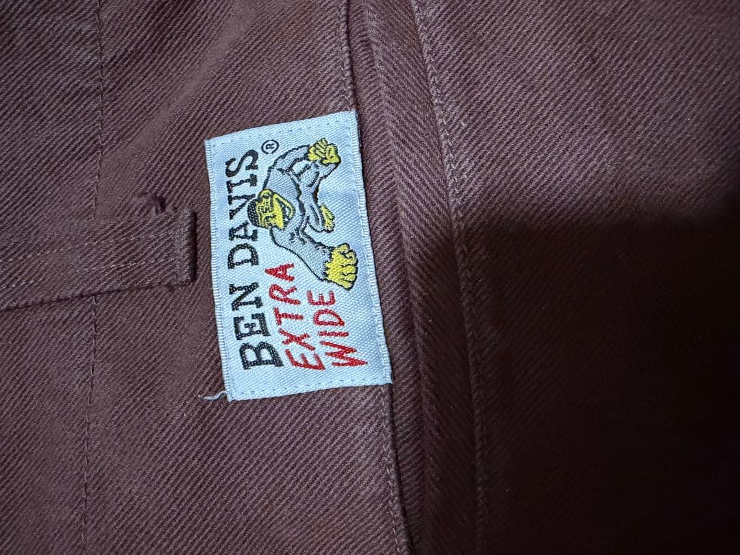 と*う様 Ben Davis extra wide pants brown