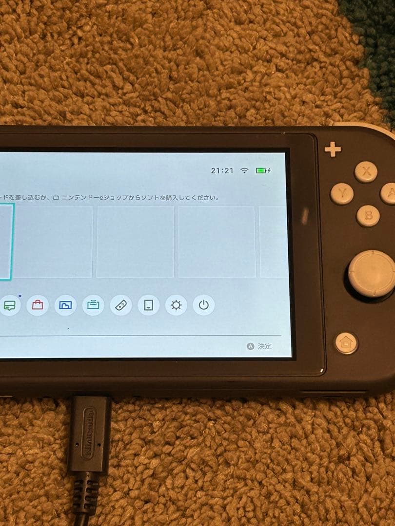 Nintendo Switch Lite グレー 本体　本体カバー付き