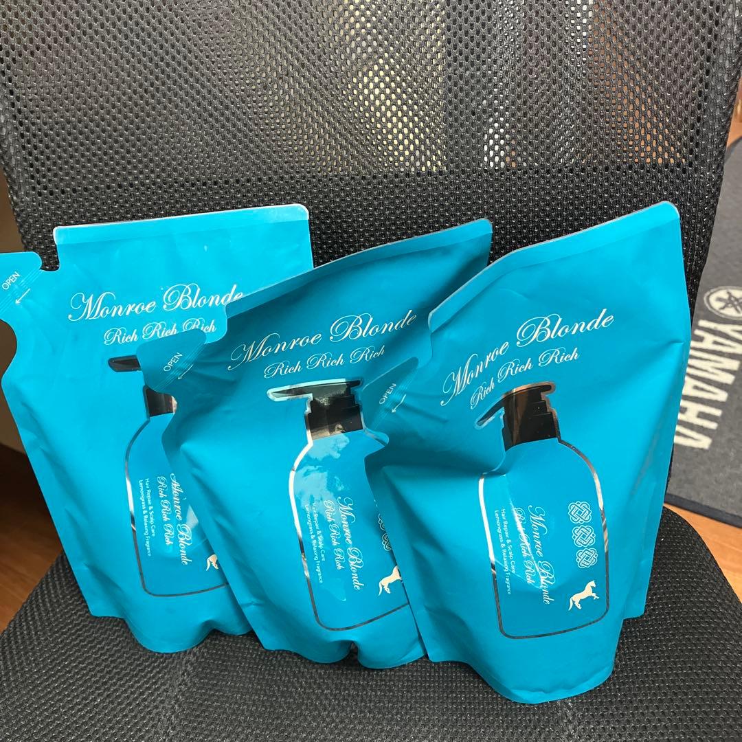 モンローブロンドRクレンズトリートメントRRRヘアリペア＆スカルプケア6点セット