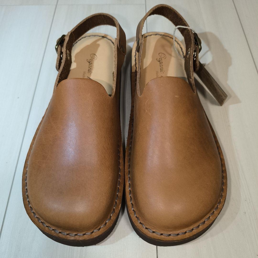 Organic Handloom サボ クロッグ レザーサンダル 23.0cm