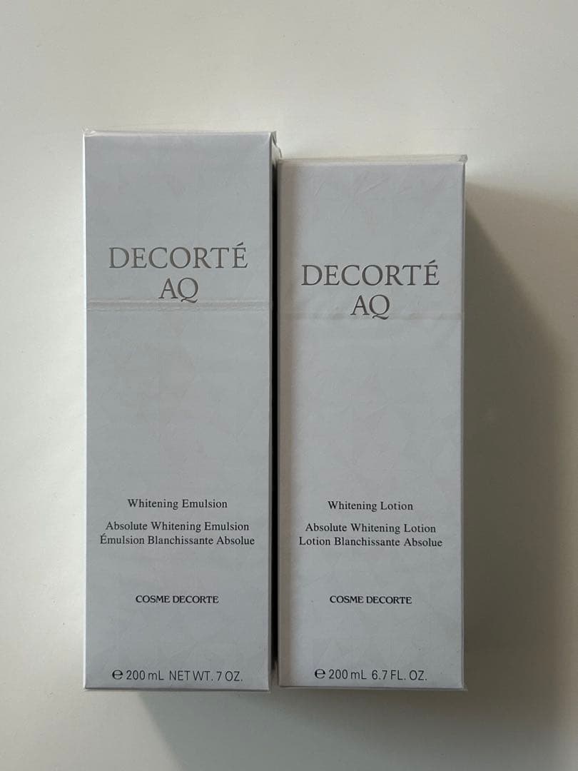 コスメデコルテAQ ホワイトニング ローション ＆エマルジョン　２本セット