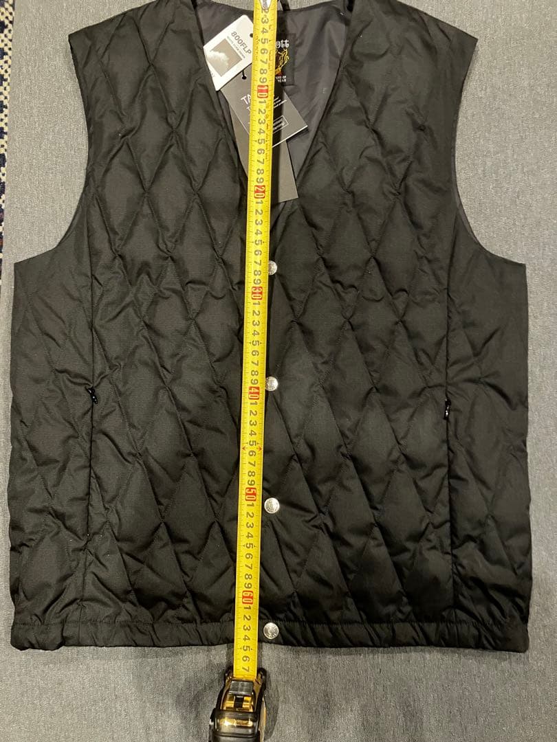 【タグ付き】schott TAION DOWN VEST Vネックインナーダウン