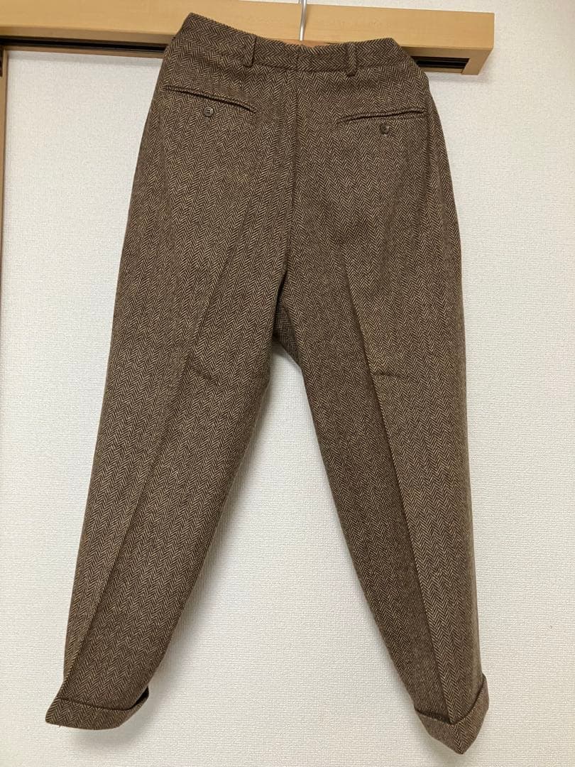 90s RRLヘリンボーン ウールパンツ　W30 made in USA