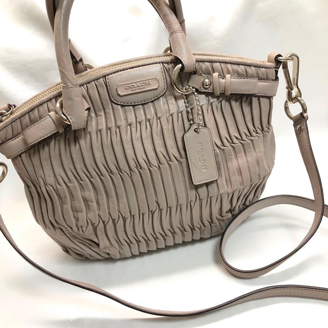 なっきー✨　COACH コーチ　マディソン ハンドバッグ　2WAY レザー